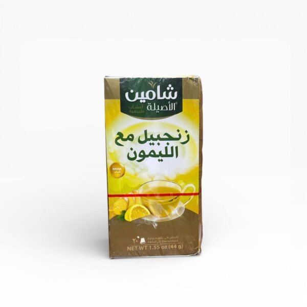 شاي زنجبيل مع الليمون