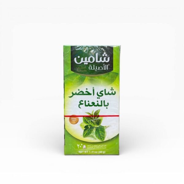 شاي أخضر بالنعناع