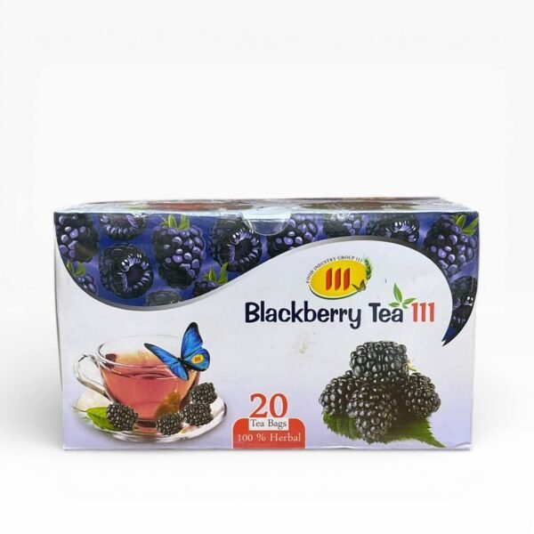 شاي التوت الأسود