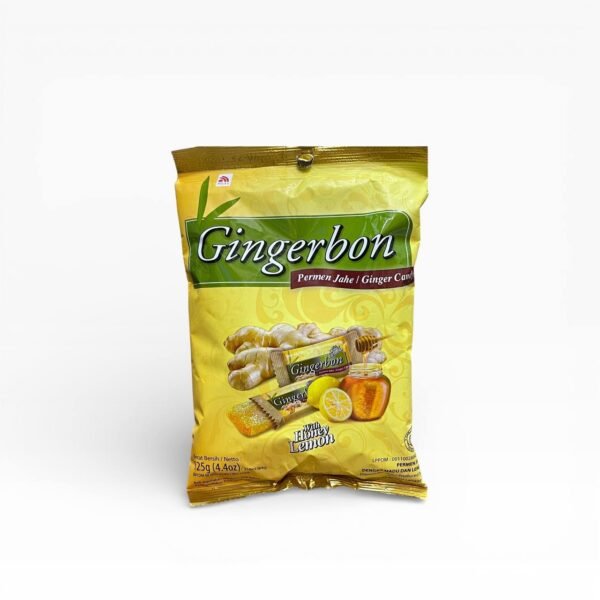 سكاكر الزنجبيل والعسل والليمون