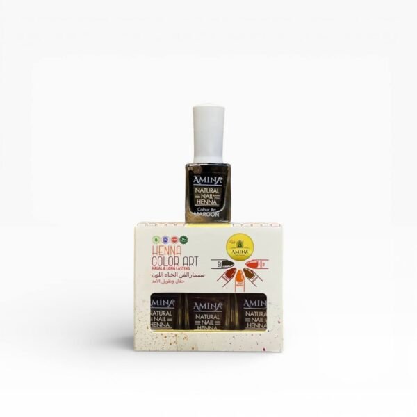 حنة للأظافر فخمة تدوم لفترة طويلة برتقالي